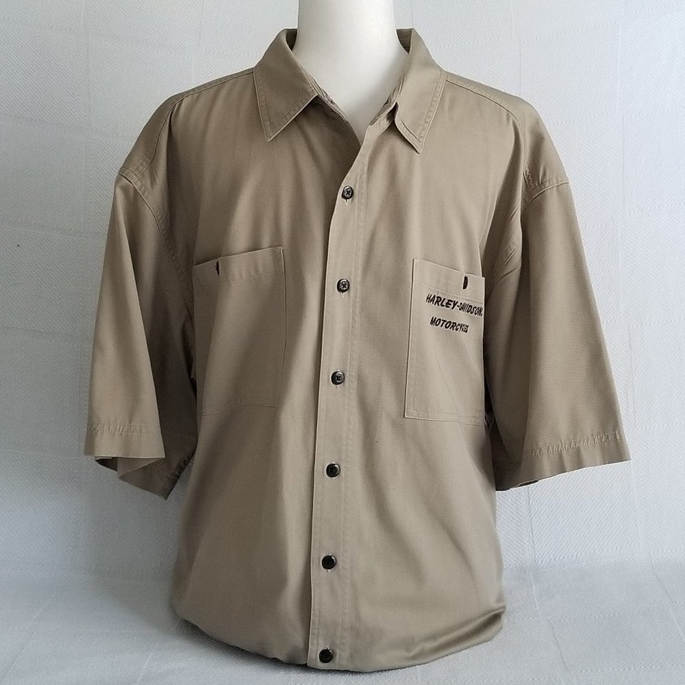 Harley-Davidson Short Sleeve Shirt Men's Size 2XL
